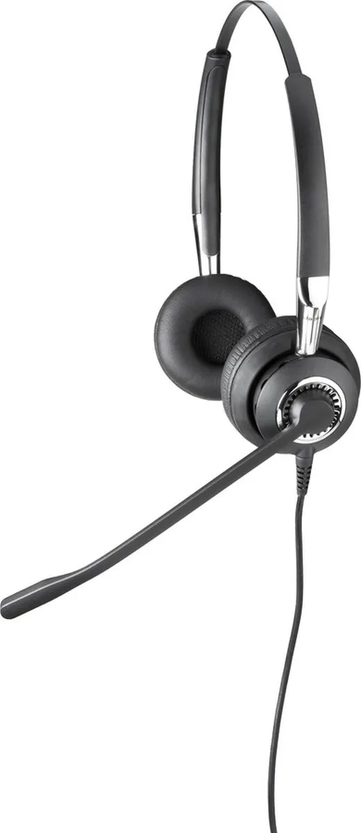 Jabra BIZ 2400 II QD Duo NC Koptelefoon - Zwart