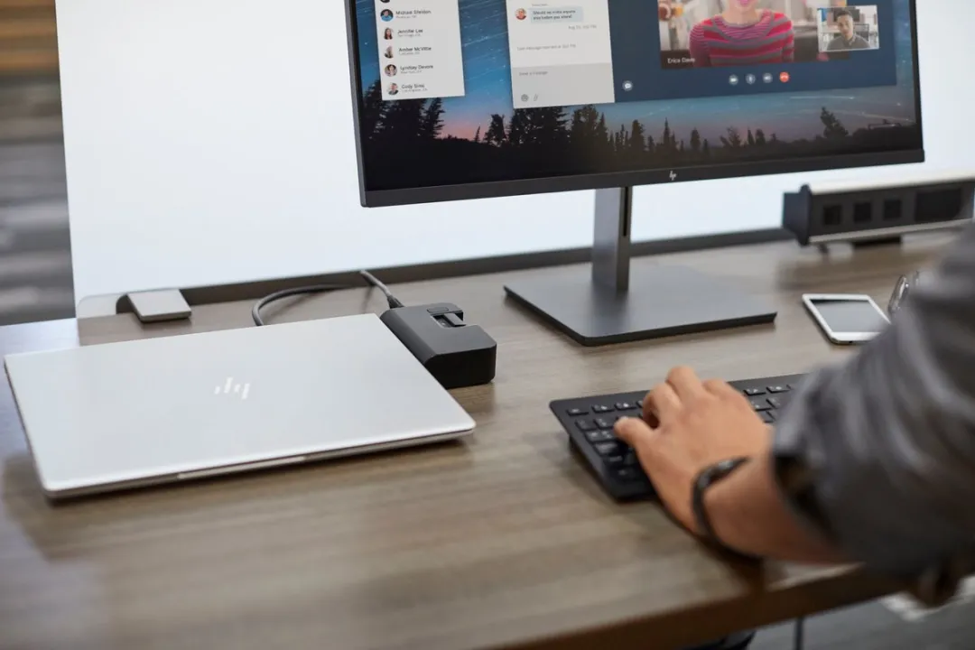 HP UltraSlim Docking Station B9C87AA - Zwart