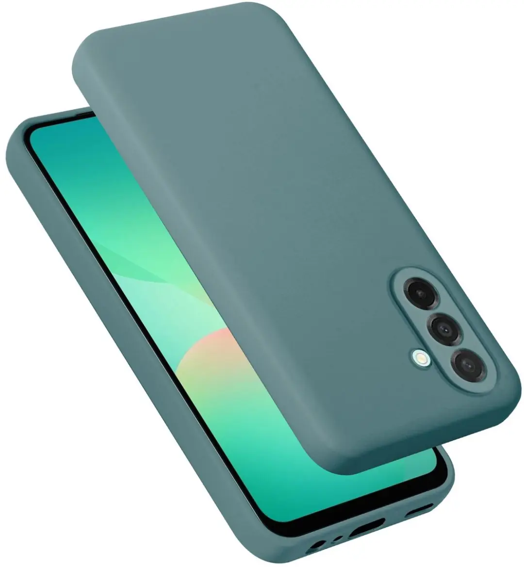 Cadorabo Hoesje geschikt voor Samsung Galaxy A26 in LIQUID GROEN