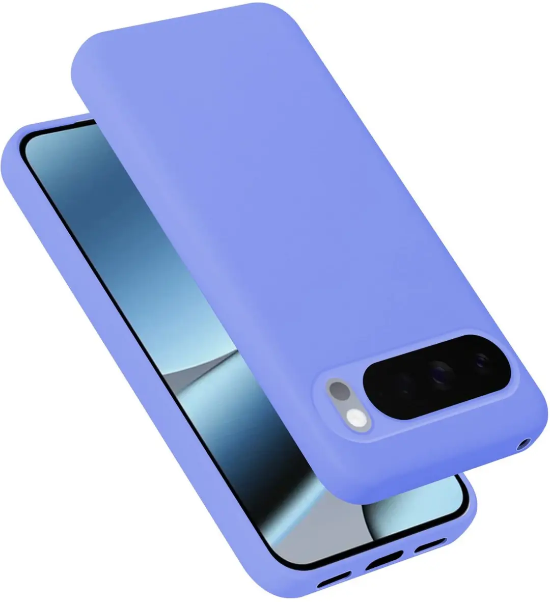 Cadorabo Hoesje geschikt voor Google pixel 10 pro Case in Liquid Lichte Paars Be