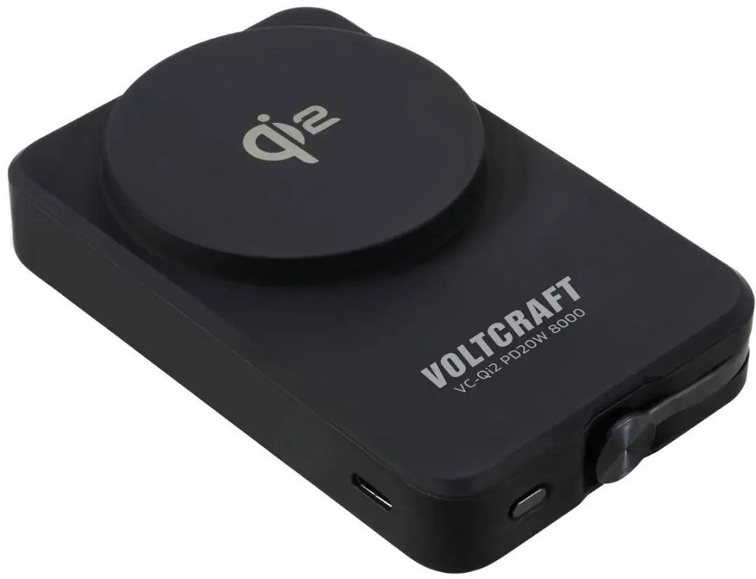 Voltcraft VC-Qi2 VC-15346515 Powerbank - Zwart - afbeelding 3 van 4