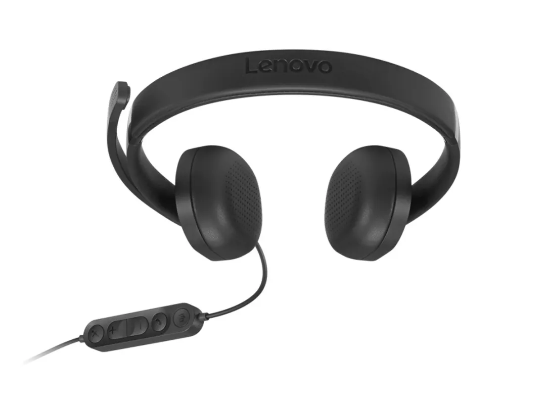 Lenovo 5000 VoIP Headset 4XD1R88995 - Zwart - afbeelding 6 van 6