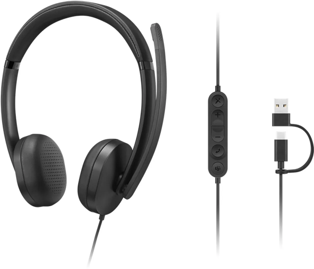 Lenovo bedrade VoIP-headset 5000 (Teams)