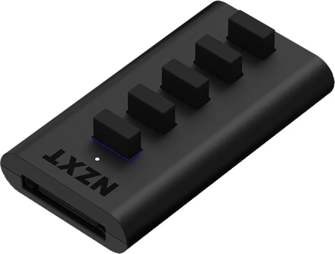 NZXT AC-IUSBH-M3 USB-Hub - Zwart