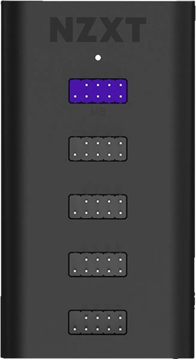 NZXT AC-IUSBH-M3 USB-Hub - Zwart