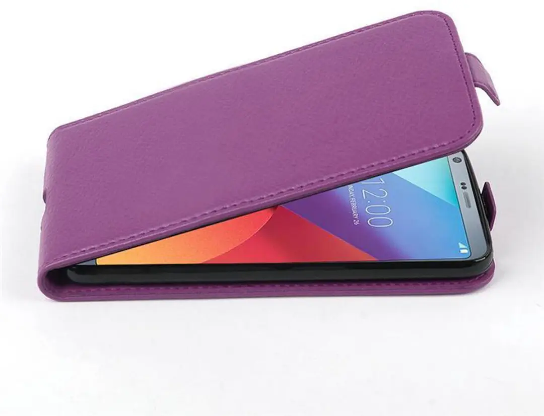 Cadorabo Hoesje geschikt voor LG G6 in BORDEAUX PAARS