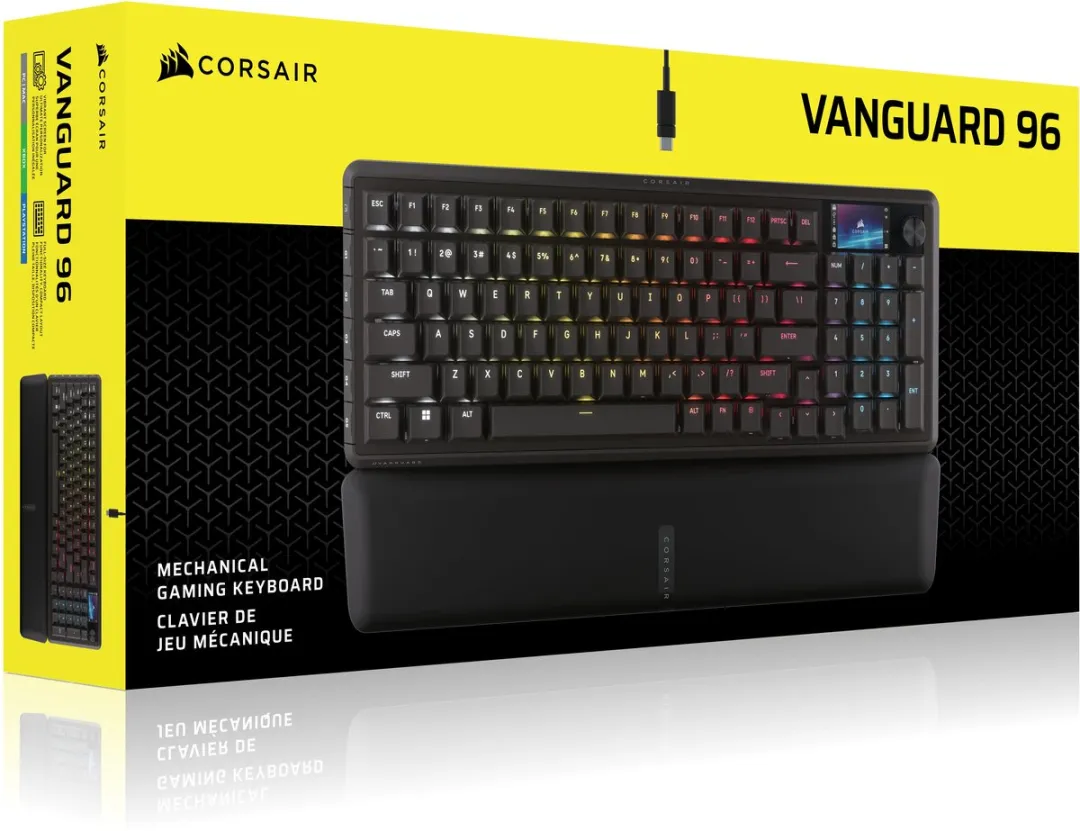Corsair VANGUARD 96 CH-91E901E-NA Toetsenbord - Zwart