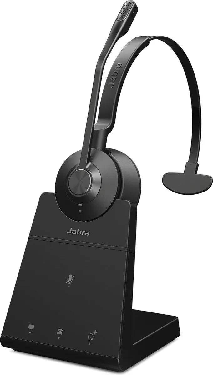 Jabra Engage 45 SE Headset - Draadloos - 9653-523-111 - Zwart