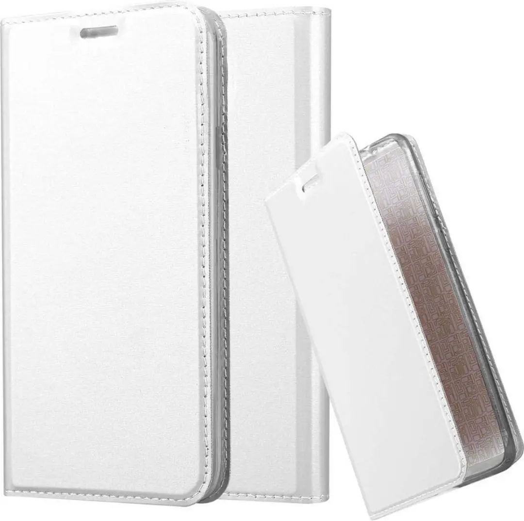 Cadorabo Hoesje geschikt voor Samsung Galaxy S4 ACTIVE in CLASSY ZILVER
