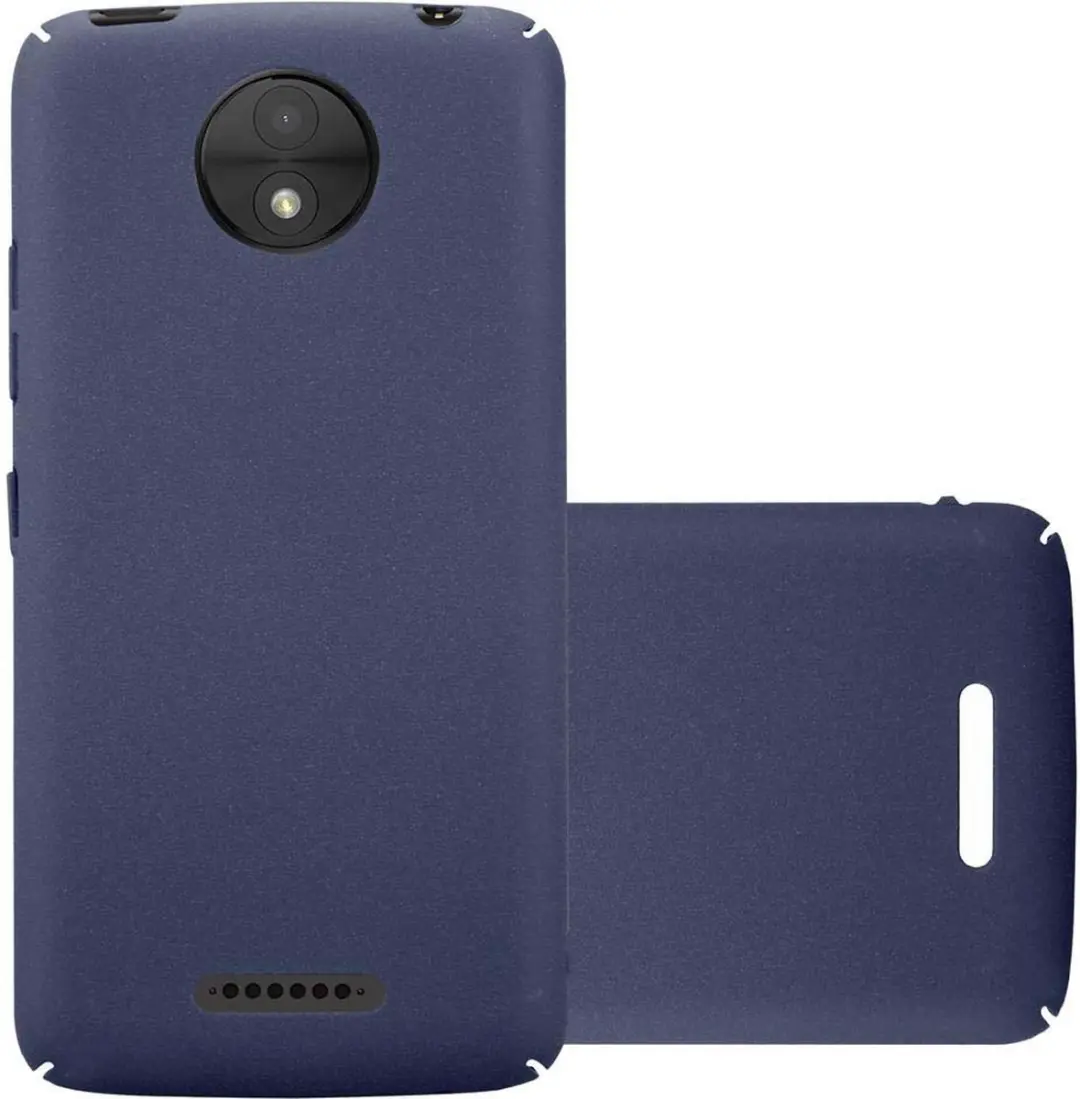 Cadorabo Hoesje geschikt voor Motorola MOTO C PLUS in FROSTY BLAUW