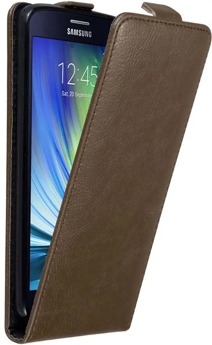 Cadorabo Hoesje geschikt voor Samsung Galaxy A7 2015 in KOFFIE BRUIN