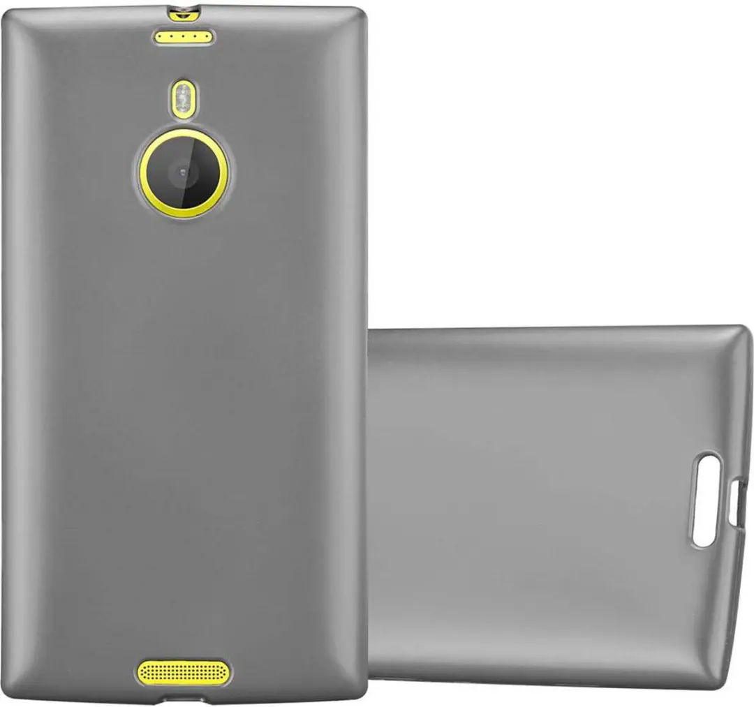 Cadorabo Hoesje geschikt voor Nokia Lumia 1520 in METALLIC GRIJS