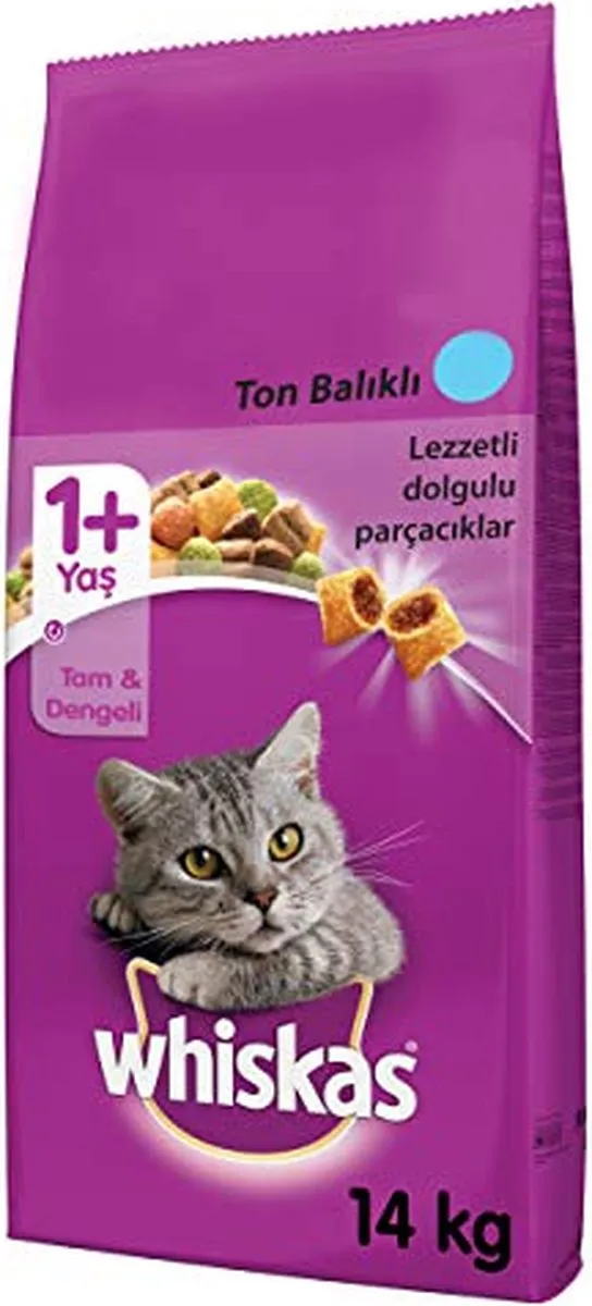 Whiskas Adult Droogvoer Tonijn & Groenten 14kg