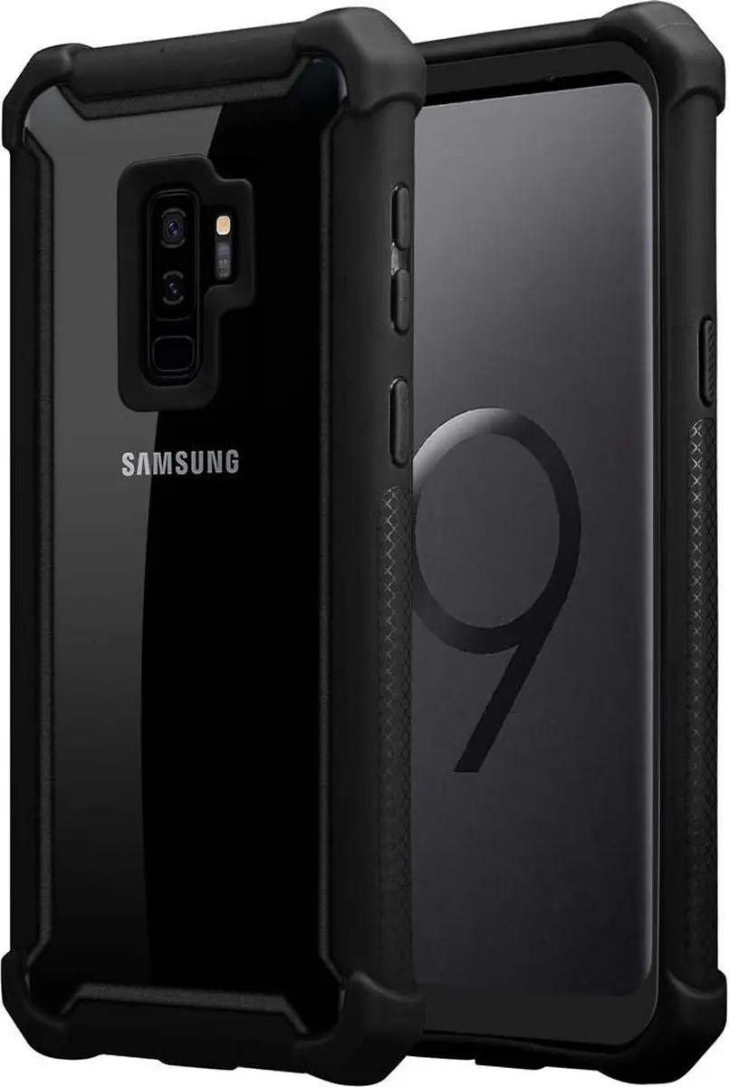 Cadorabo Hoesje geschikt voor Samsung Galaxy S9 PLUS in ALDER ZWART