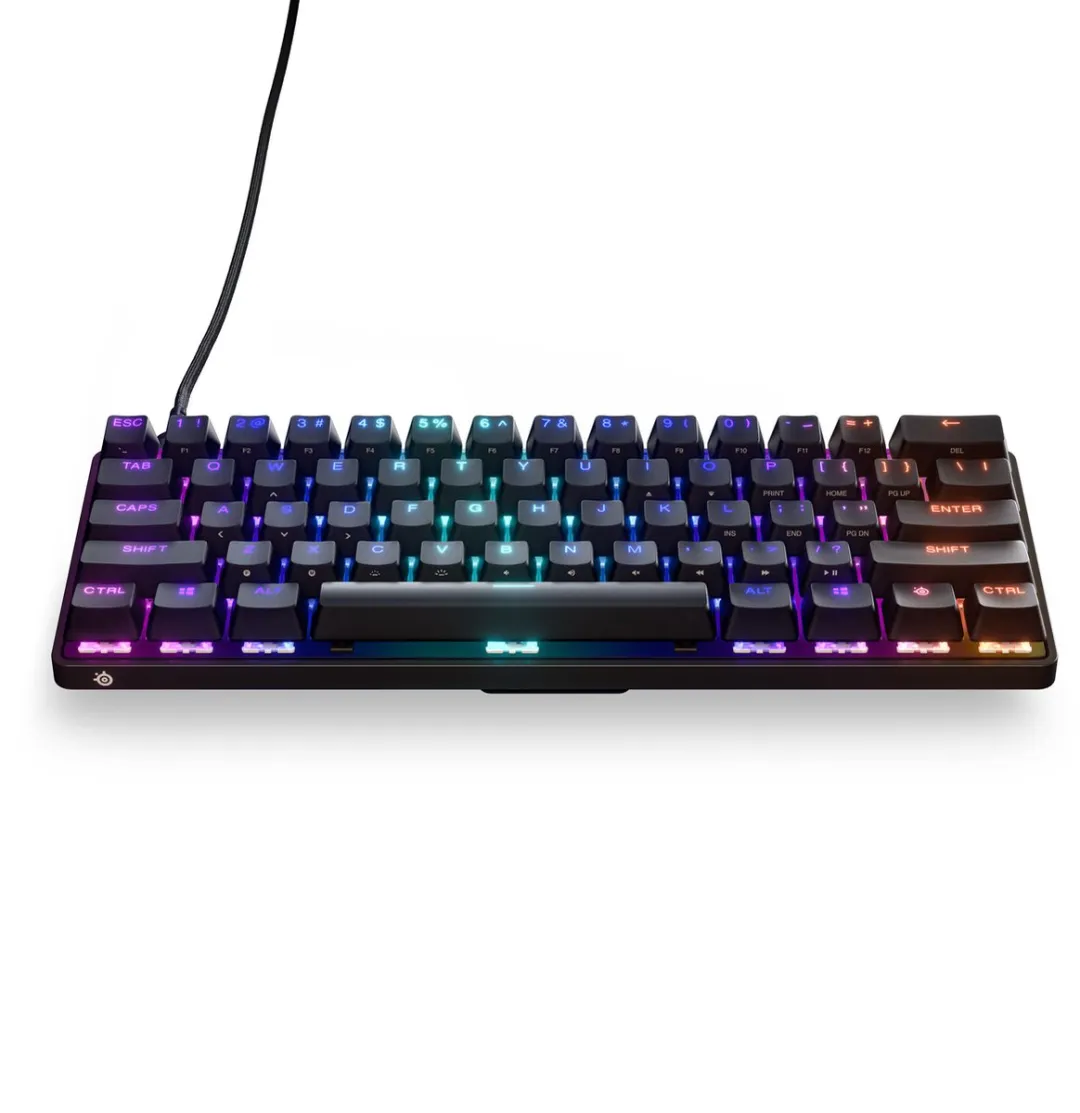 SteelSeries Apex 9 Mini US Qwerty Mechanisch Gaming Keyboard - Zwart - afbeelding 6 van 6