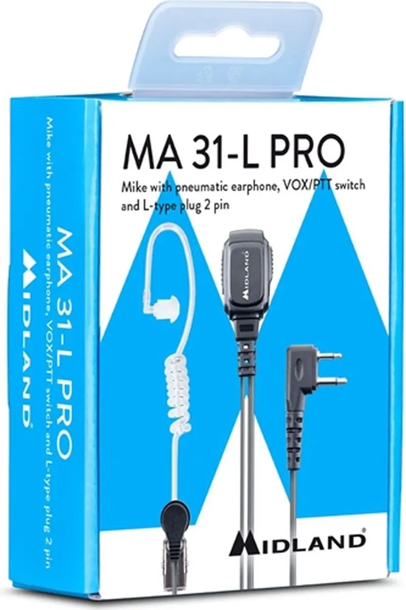 Midland MA 31-L Pro C1497 Headset - Zwart - afbeelding 2 van 4