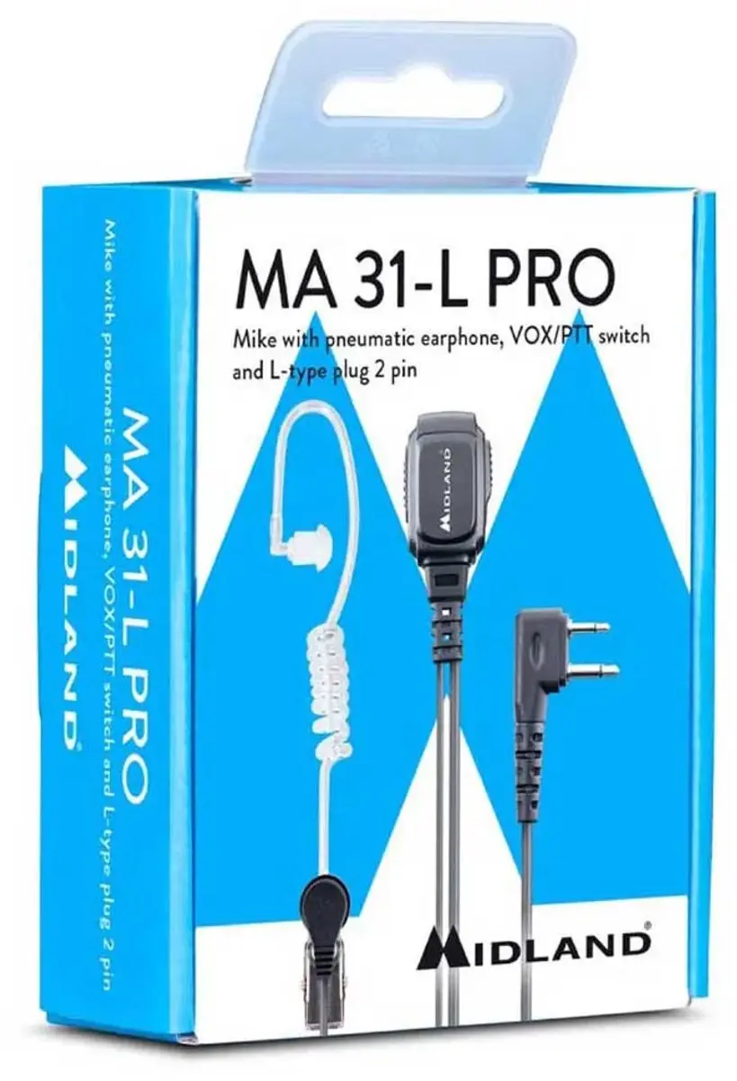 Midland MA 31-L Pro C1497 Headset - Zwart - afbeelding 4 van 4