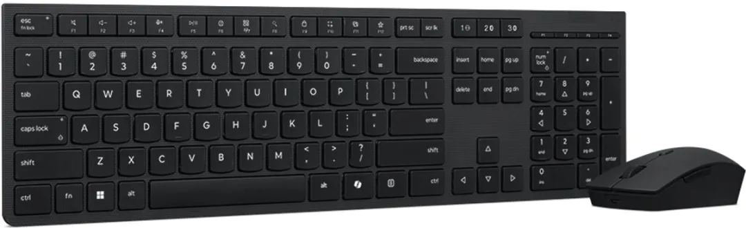 Lenovo 4X31R64351 Draadloos Toetsenbord + Muis - Zwart