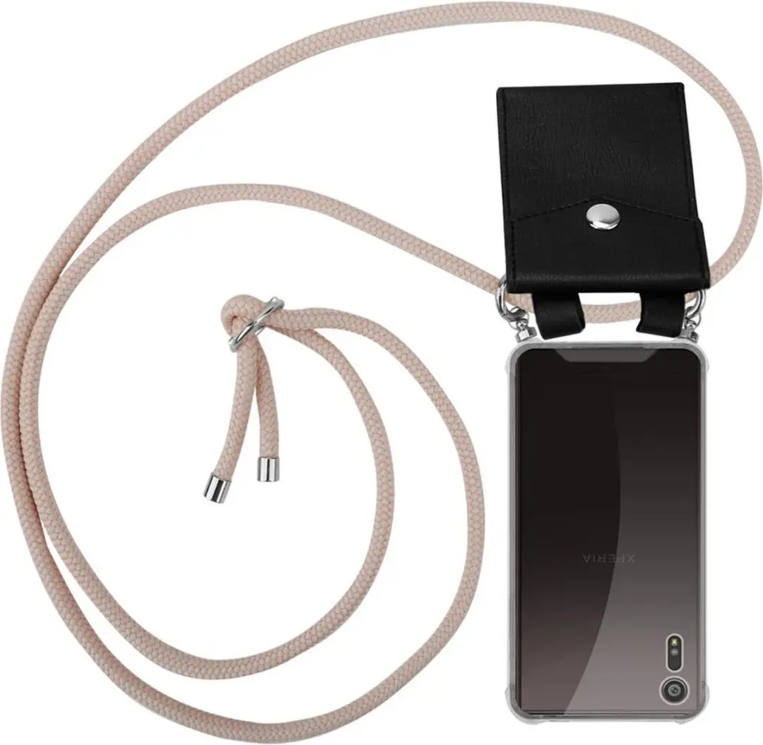 Cadorabo Hoesje geschikt voor Sony Xperia XZ / XZs in PEARLY ROSE GOUD