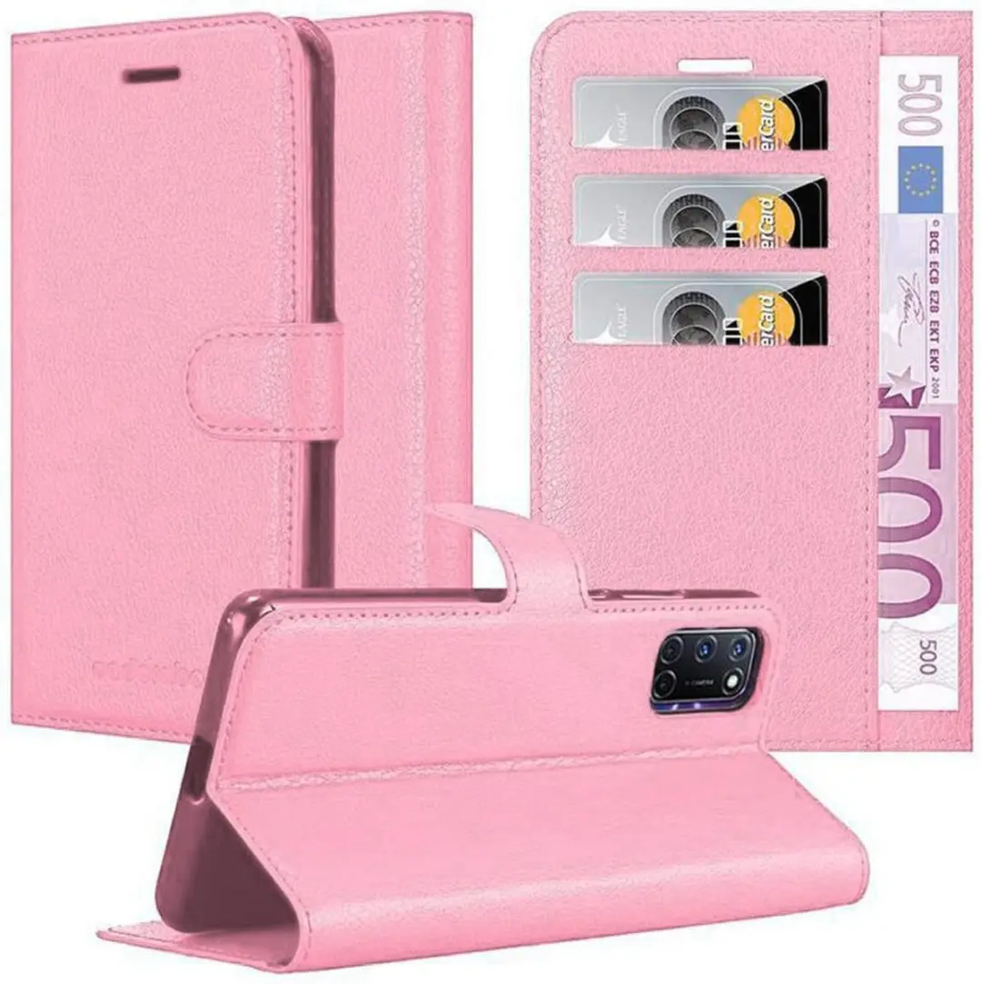 Cadorabo Hoesje geschikt voor Oppo A72 in KERSEN ROZE
