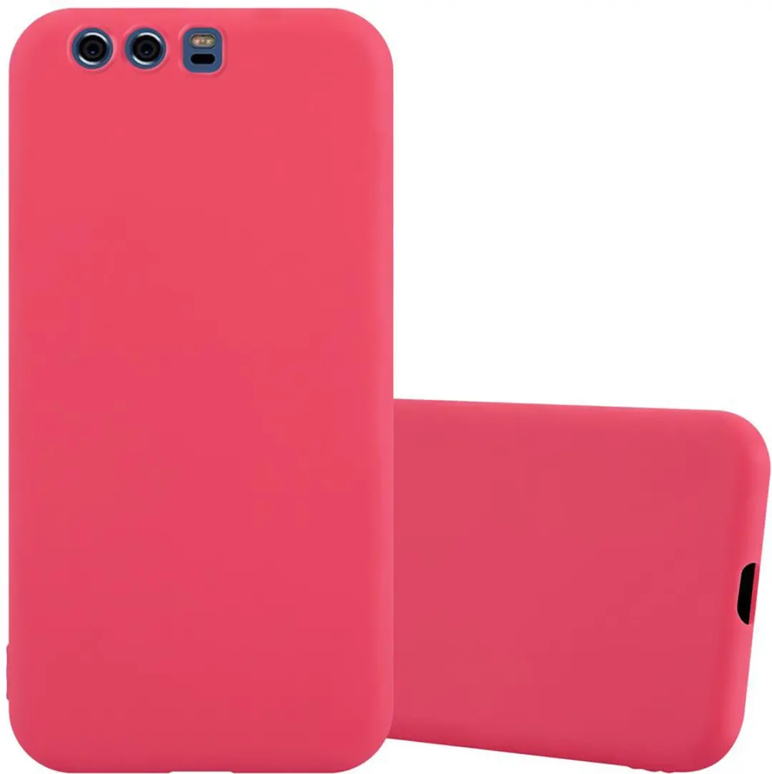 Cadorabo Hoesje geschikt voor Huawei P10 PLUS in CANDY ROOD