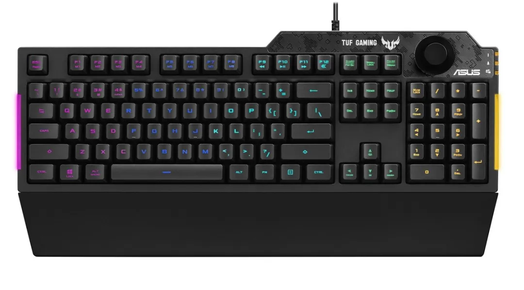 ASUS TUF Gaming K1 Toetsenbord - Zwart - RGB - afbeelding 6 van 6