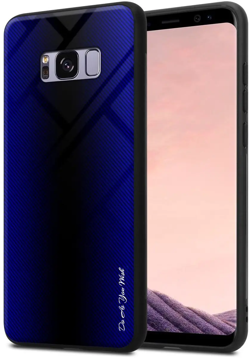 Cadorabo Hoesje geschikt voor Samsung Galaxy S8 PLUS in KOBALT PAARS
