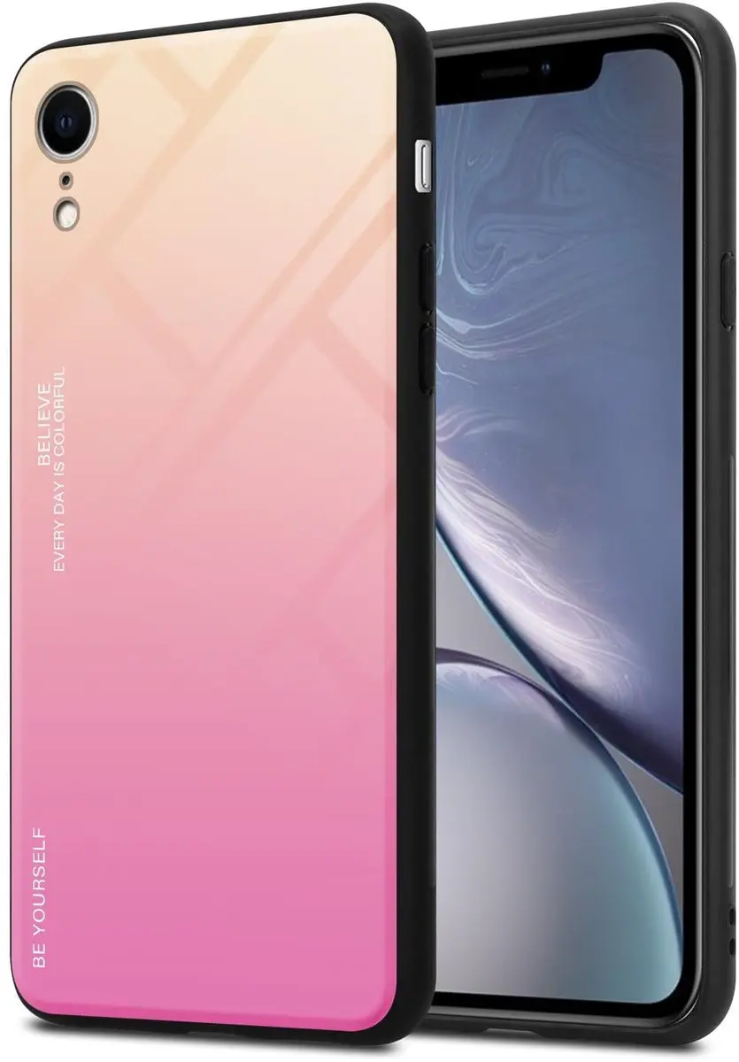 Cadorabo Hoesje geschikt voor Apple iPhone XR in GEEL