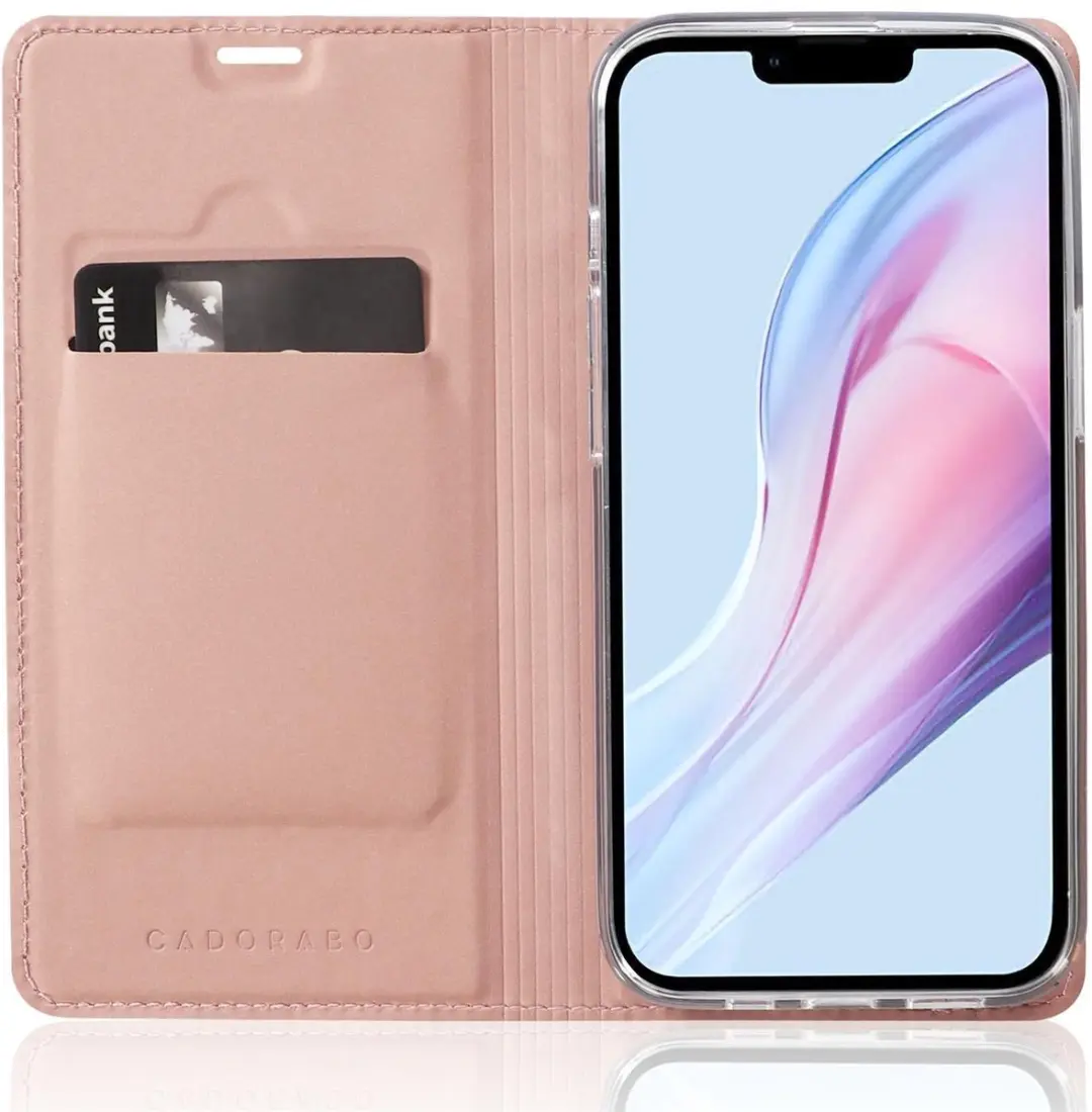 Cadorabo Hoesje geschikt voor Apple iPhone 13 in CLASSY ROSE GOUD