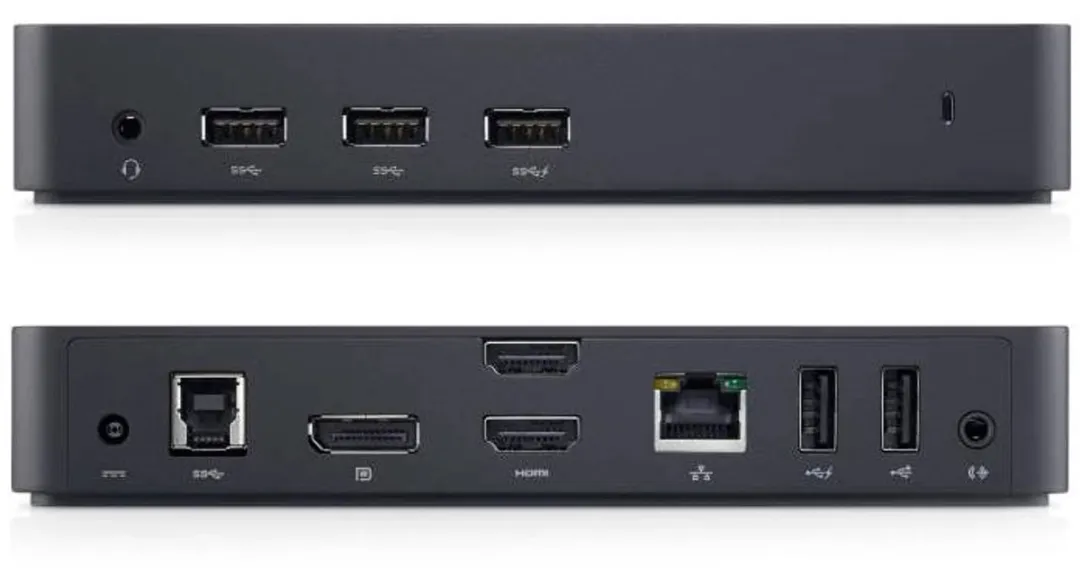 Dell D3100 USB 3.2 Docking Station 4K - Zwart
