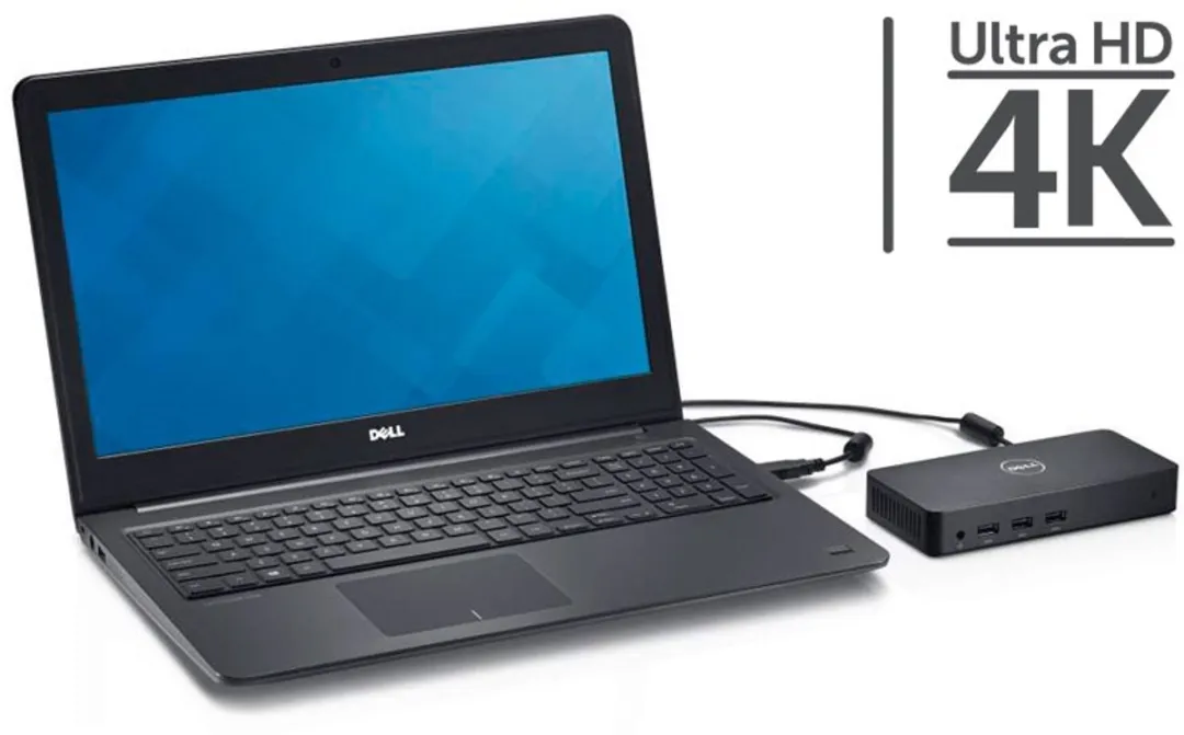 Dell D3100 USB 3.2 Docking Station 4K - Zwart
