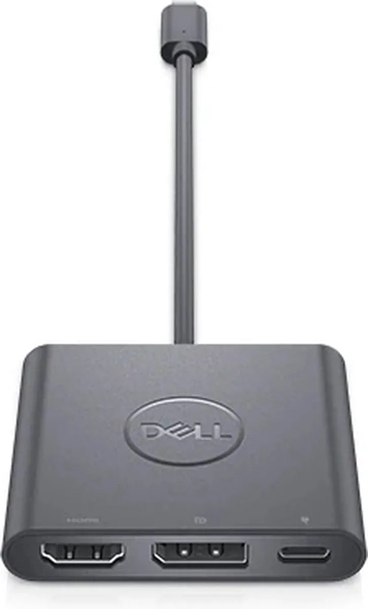 Dell DBQAUANBC070 USB-C Adapter - Zwart
