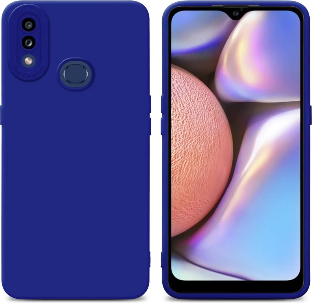 Cadorabo Hoesje geschikt voor Samsung Galaxy A10s / M01s in FLUID BLAUW