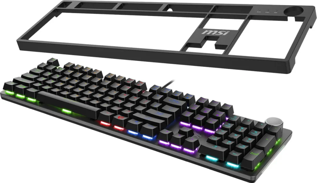 MSI FORGE GK320 Gaming Toetsenbord - Mechanische RED Switches - RGB