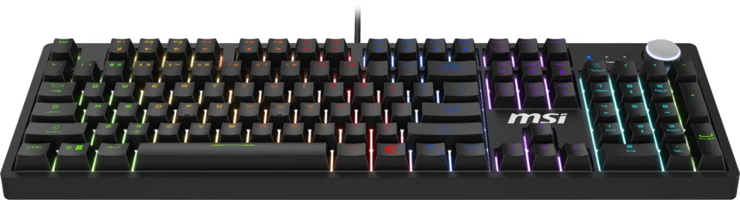 MSI FORGE GK320 Gaming Toetsenbord - Mechanische RED Switches - RGB