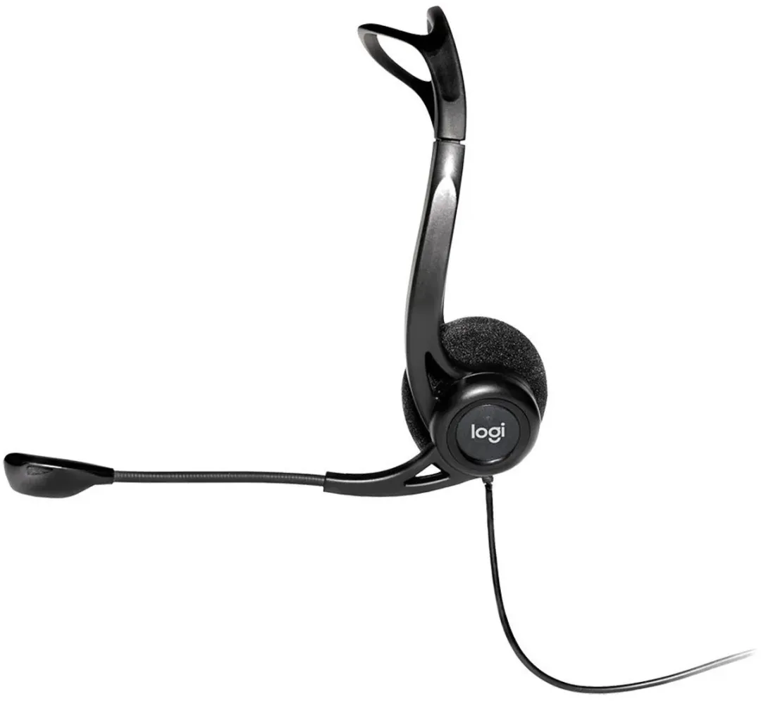 Logitech 960 USB Headset - Zwart