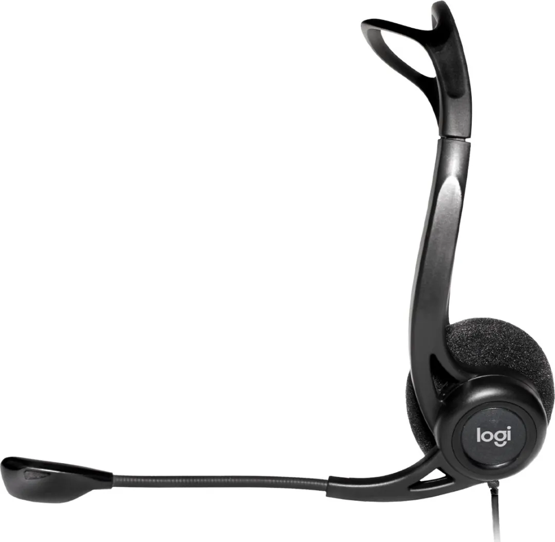 Logitech 960 USB Headset - Zwart