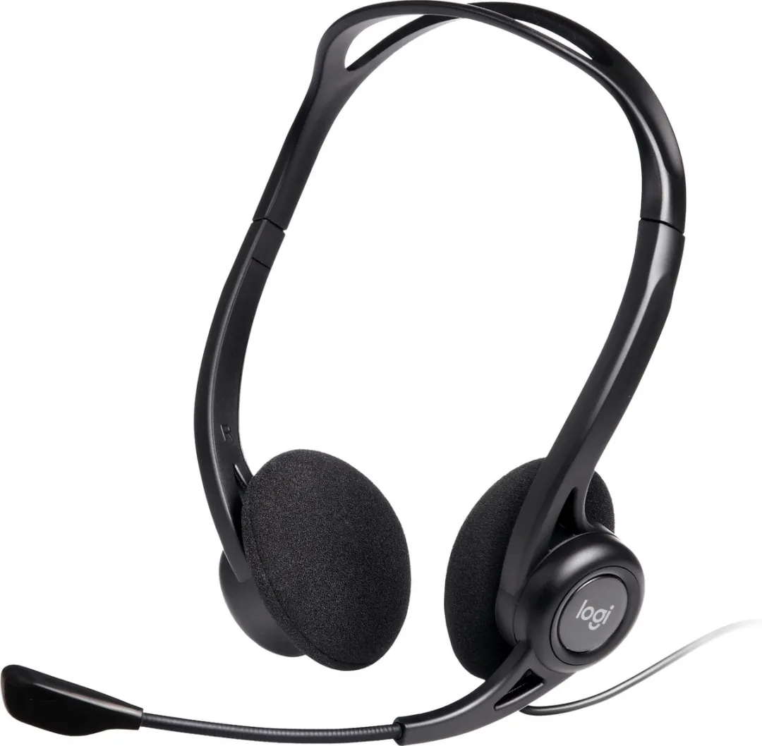 Logitech 960 USB Headset - Zwart