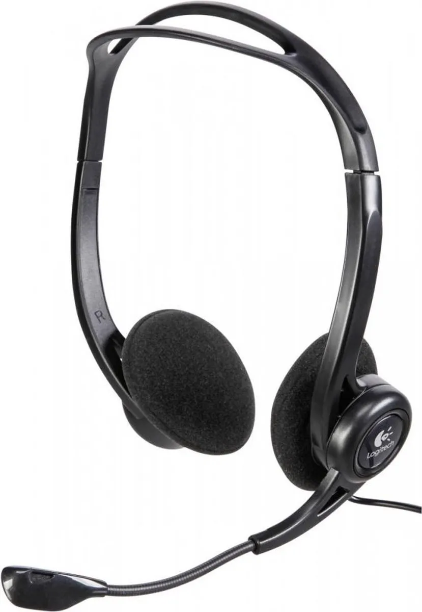 Logitech 960 USB Headset - Zwart