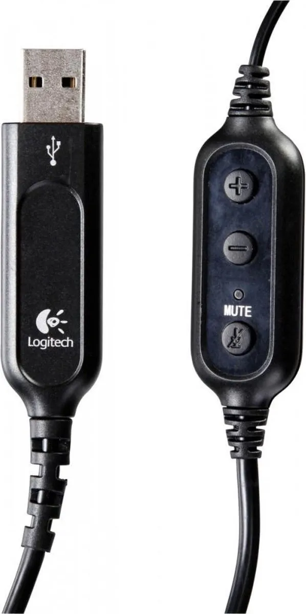 Logitech 960 USB Headset - Zwart