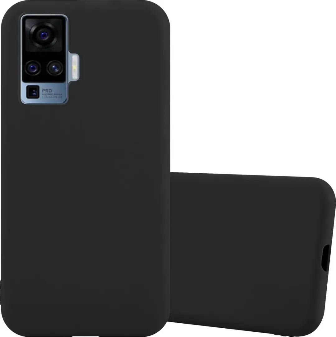 Cadorabo Hoesje geschikt voor Vivo X51 5G in CANDY ZWART