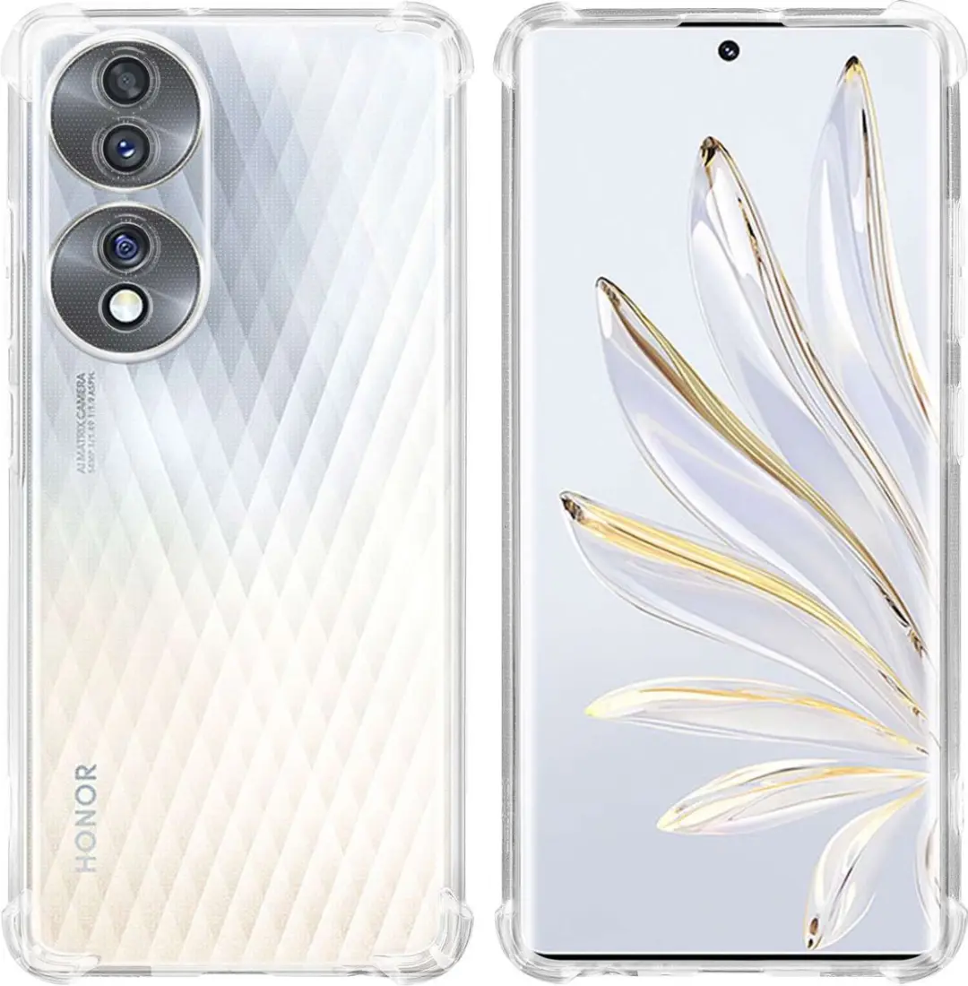 Cadorabo Hoesje geschikt voor Honor 70 in Doorzichtig