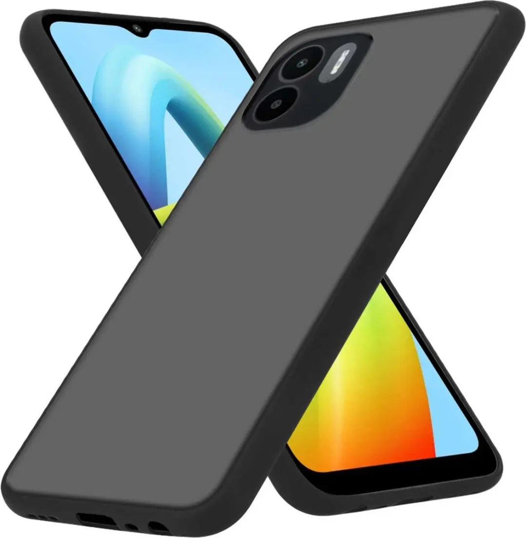 Cadorabo Hoesje geschikt voor Xiaomi RedMi A1 in MATT ZWART