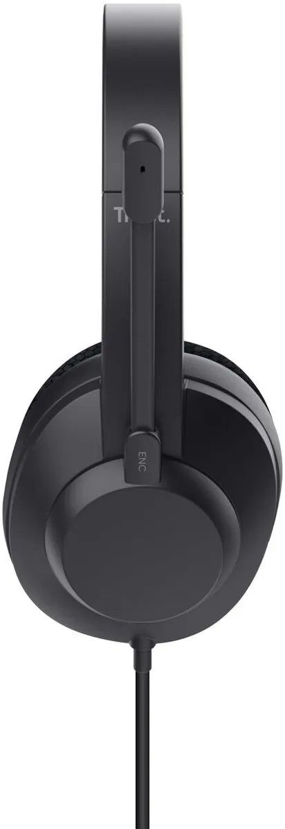 Trust Ayda Max USB-headset 25462 - Noise-cancelling - Zwart