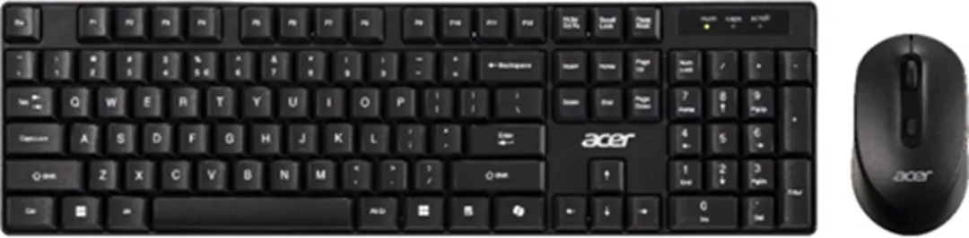 Acer AAK400 USI Combo Toetsenbord & Muis - Zwart/Grijs
