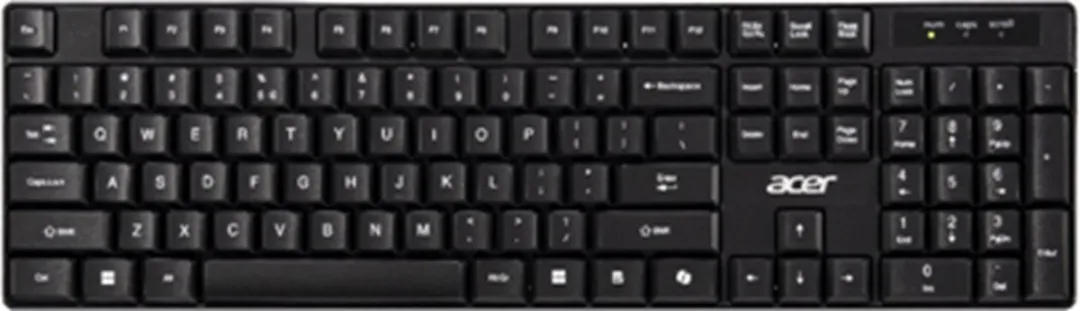 Acer AAK400 USI Combo Toetsenbord & Muis - Zwart/Grijs