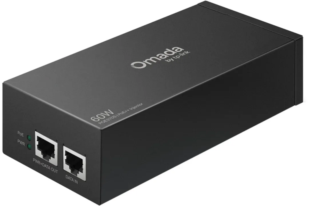TP-Link POE370S PoE Adapter & Injector - 10Gbps - Zwart