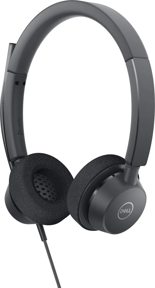 Dell Pro Stereo Headset WH3022 - Zwart