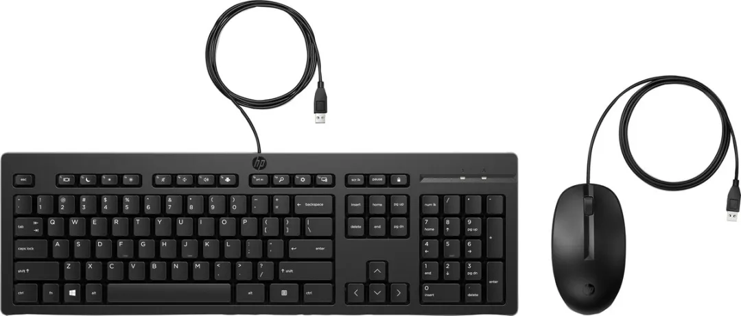 HP 225 AX2Y7AA#ABB Muis en Toetsenbord - Zwart