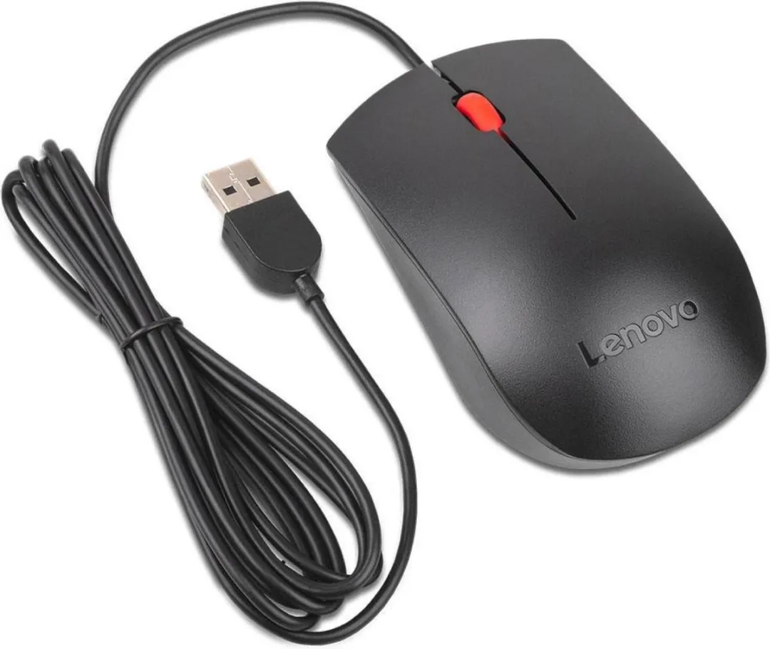 Lenovo 00PH133 USB Muis - 1600DPI - Zwart
